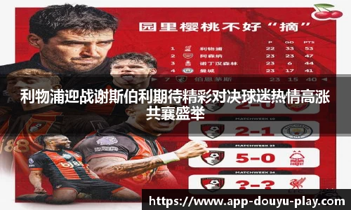 利物浦迎战谢斯伯利期待精彩对决球迷热情高涨共襄盛举